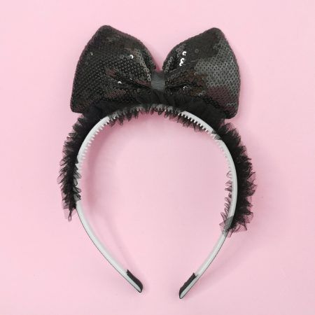 Diadema moño minnie de tull