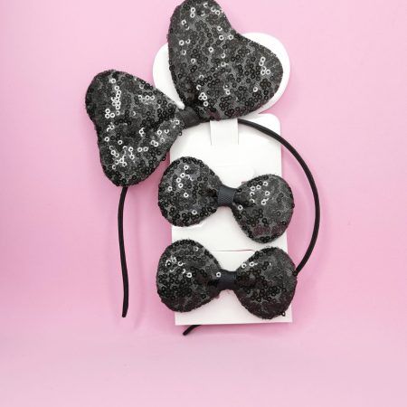 Set de diadema y moño